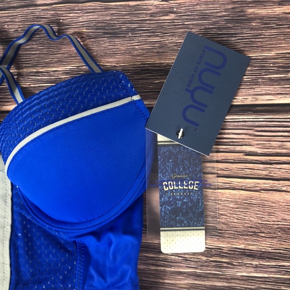 NUYU University Of Kentucky Wildcats UK Cheer Top Bra Costume Graduation Party - Picture 2 of 3